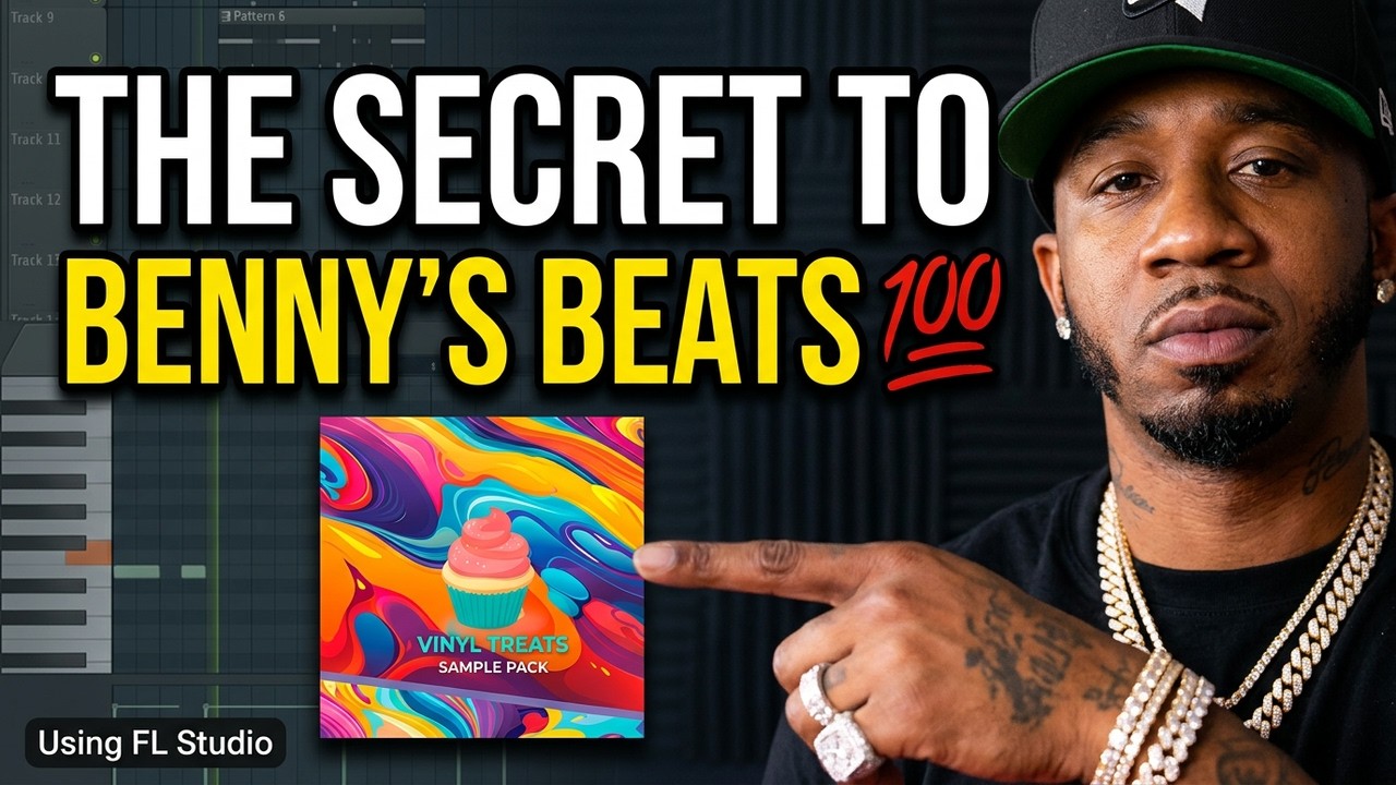 How I Made a Benny The Butcher Type Beat with the Vinyl Treats Sample Pack